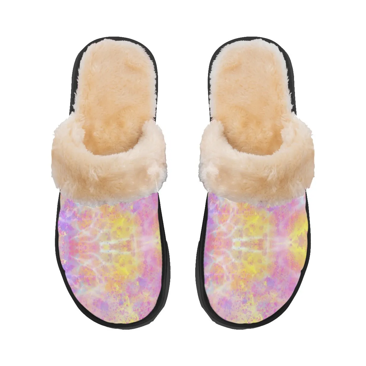 Pretty Pastels Women's Plush Slippers